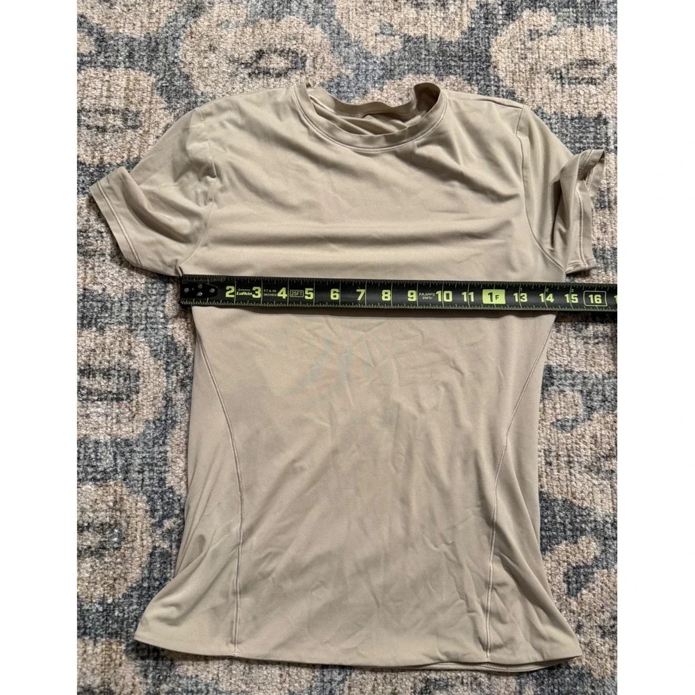 Lululemon Wundermost Ultra-Soft Nulu Hip-Length Crewneck Shirt Size Small